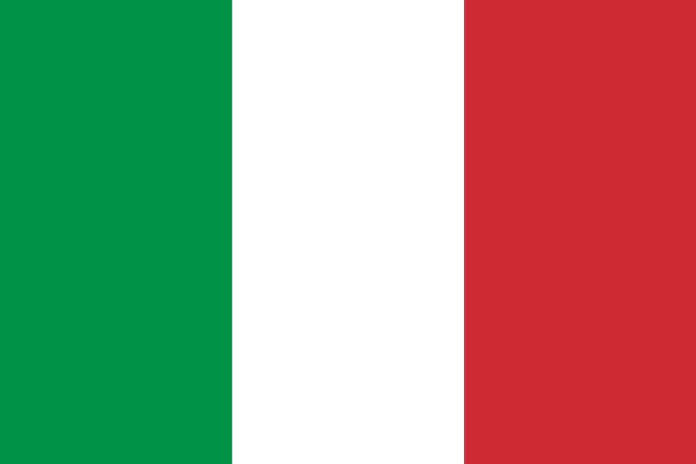 Flagge von Italien - Internationale Umzüge nach Italien von Umzugsservice Zürich GmbH