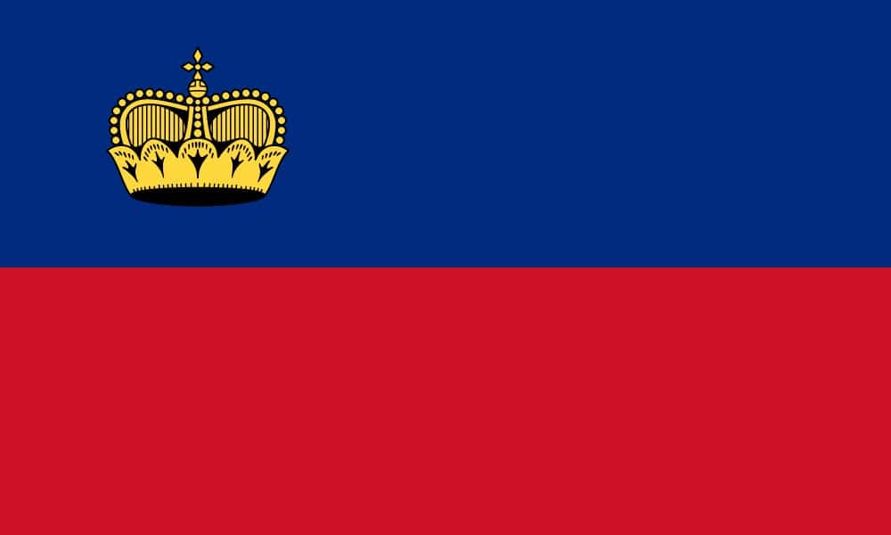 Flagge von Liechtenstein - Internationale Umzüge nach Liechtenstein von Umzugsservice Zürich GmbH